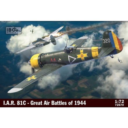 IBG IAR-81 C with Mauser cannons (Great Air Battles of 1944) makett