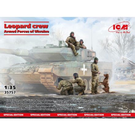 ICM Leopard Crew of the Armed Forces of Ukraine makett