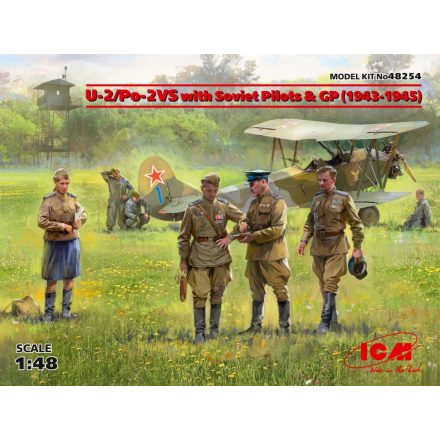 ICM U-2/Po-2VS with Soviet Pilots & GP (1943 -1945) makett