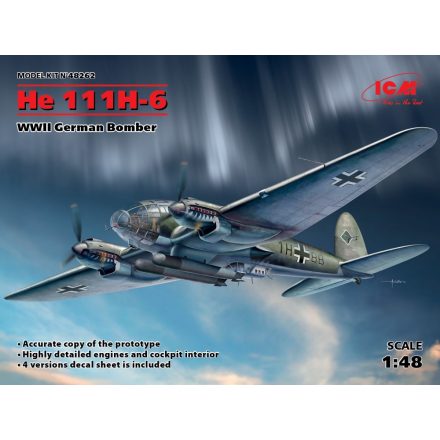 ICM Heinkel He-111H-6 makett