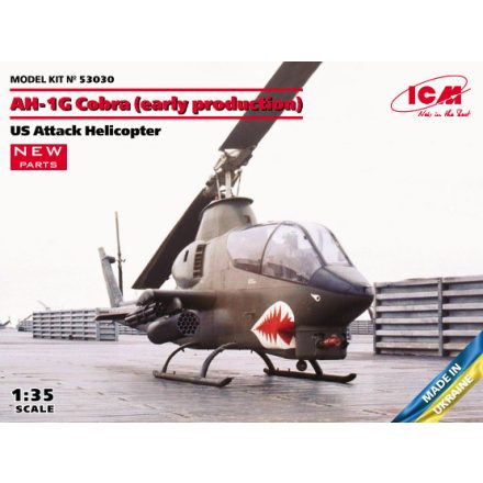 ICM AH-1G Cobra Early prod. makett