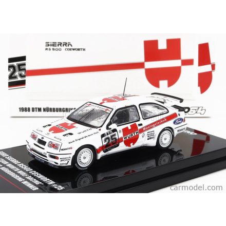 INNO-MODELS FORD SIERRA COSWORTH RS500 TEAM WURTH N 25 WINNER NURBURGRING DTM 1988 A.HAHNE