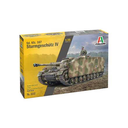 Italeri Sd. Kfz. 167 SturmGeschutz IV makett