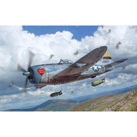 Italeri Republic P-47D Thunderbolt (ETO) makett