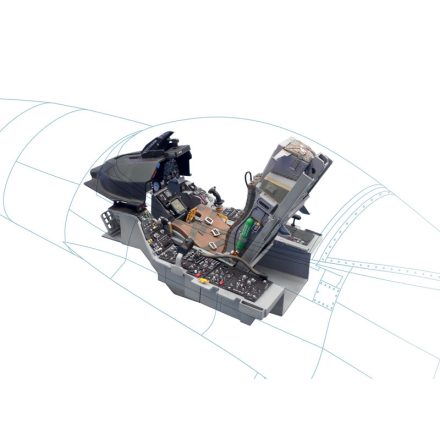 Italeri Lockheed Martin F-16 Cockpit makett