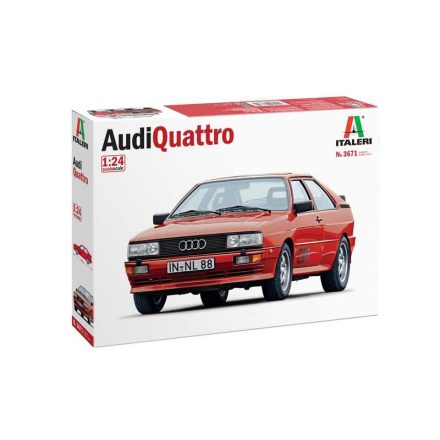 Italeri Audi Quattro makett