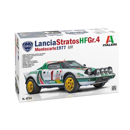 Italeri Lancia Stratos HF Gr.4 1:12 makett