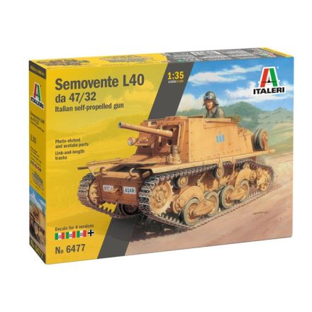 Italeri Semovente L40 da 47/32 makett