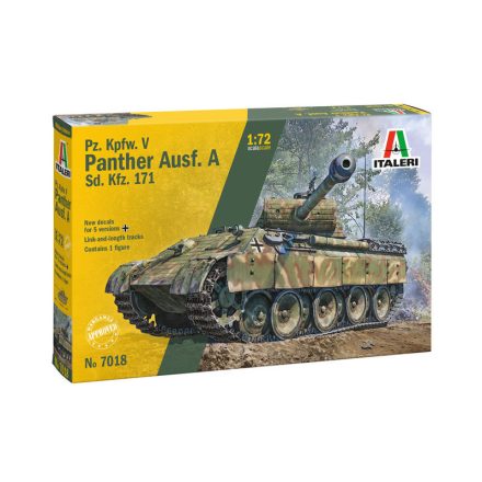 Italeri Sd.Kfz. 171 Pz.Kpfw. V Panther Ausf. A makett