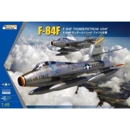 Kinetic F-84F Thunderstreak USAF makett