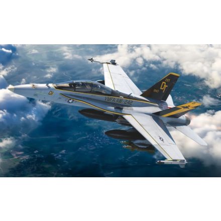 Kinetic F/A-18D USMC VFMA-225 w/MF makett