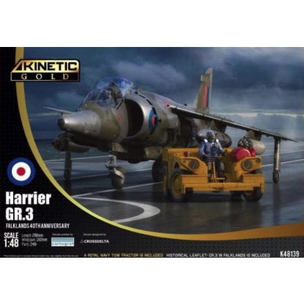 Kinetic Harrier GR3 40 ANN Falkl makett