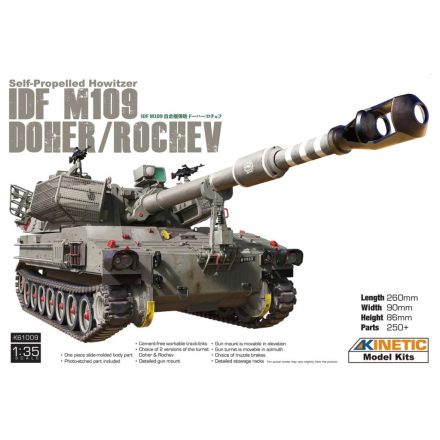 Kinetic M109A2 DOHER/ROUCHER makett