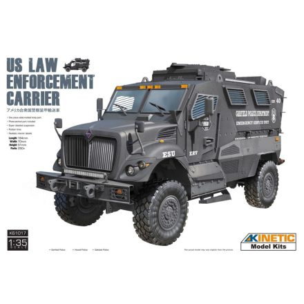 Kinetic US POLICE MRAP makett