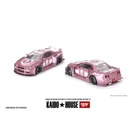 Mini GT NISSAN SKYLINE GT-R (R34) KAIDO RACING FACTORY V1