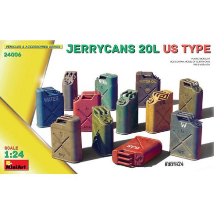 Miniart Jerrycans 20l US Type makett