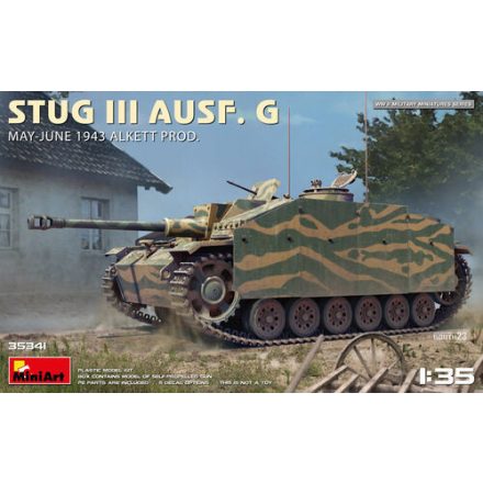 MiniArt StuG III Ausf. G May-June 1943 Alkett Prod. makett