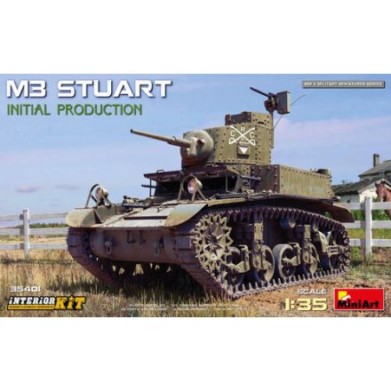 MiniArt M3 Stuart Initial Production makett