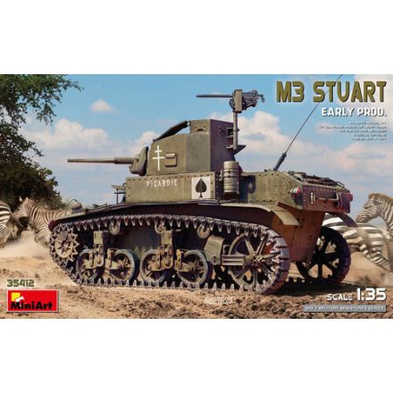 MiniArt M3 Stuart Early Production makett