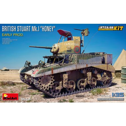 MiniArt British Stuart Mk.I 'Honey' Early Production Interior Kit makett