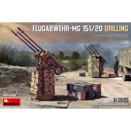 Miniart Flugabwehr-MG 151/20 Drilling makett