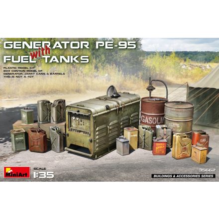 MiniArt Generator PE-95 With Fuel Tanks makett