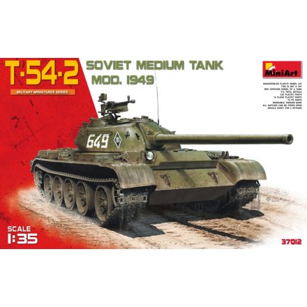 MiniArt T-54-2 Mod. 1949 makett