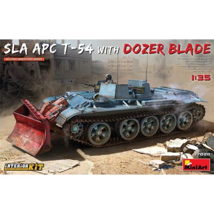 Miniart SLA APC T-54 w/Dozer Blade. Interior Kit makett