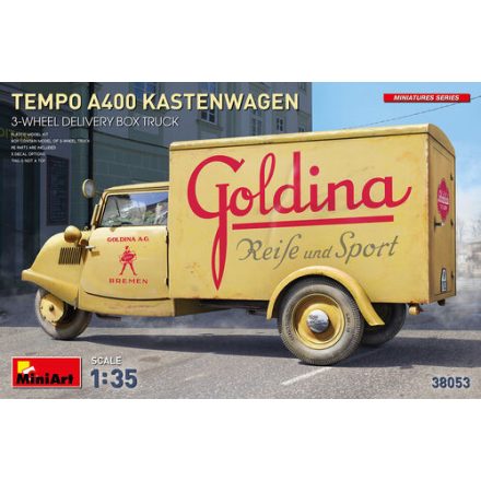 MiniArt Tempo A400 Kastenwagen makett