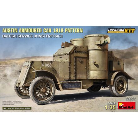 MiniArt Austin Armoured Car 1918 Pattern British Service Dunsterforce Interior Kit makett