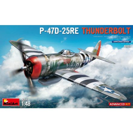 Miniart P-47D-25RE Thunderbolt - Advanced Kit makett