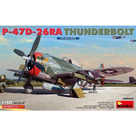 Miniart Republic P-47 D-26RA Thunderbolt (Advanced Kit) makett