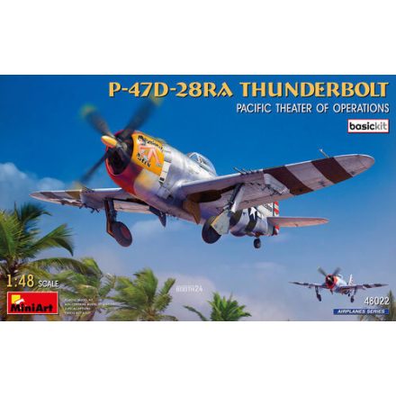 Miniart Republic P-47 D-28 RA Thunderbolt - Pacific Theatre of Operations makett