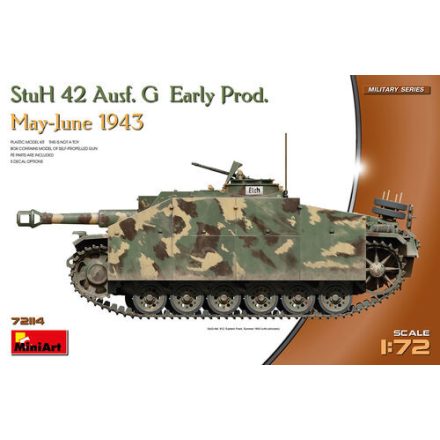 Miniart StuH 42 Ausf. G Early Production May-June 1943 makett