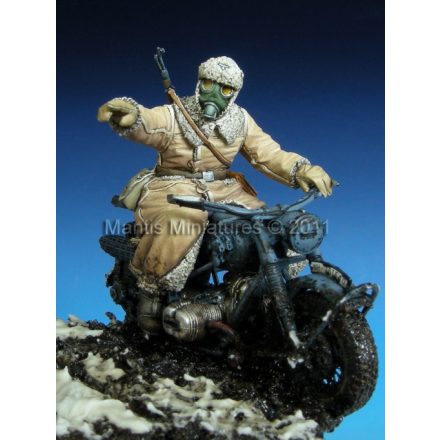 Mantis Miniatures German motorcyclist, WW2 Eastern Front