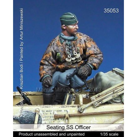 Mantis Miniatures Seating SS Officer