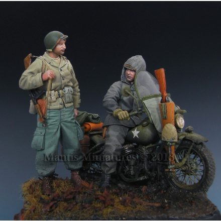 Mantis Miniatures US Soldier & Rider (for MINIART kit)