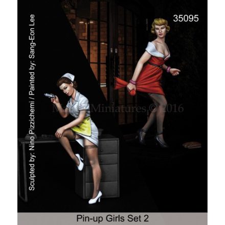 Mantis Miniatures Pin-up Girls Set 2