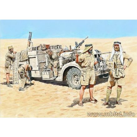 Masterbox British LRDG (Long Range Desert Group) in North Africa (1941-1943) figura