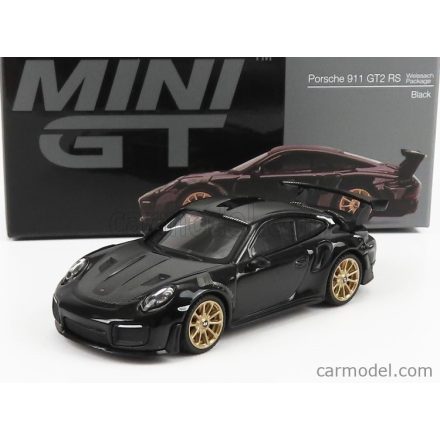 Mini GT PORSCHE 911 991 GT2 RS WEISSACH PACKAGE COUPE LHD 2018