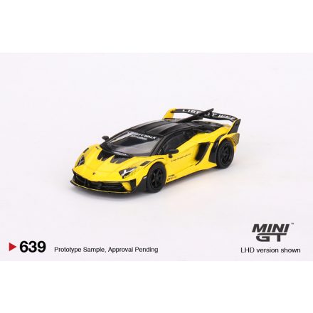 Mini GT LAMBORGHINI AVENTADOR GT EVO LB SILHOUETTE