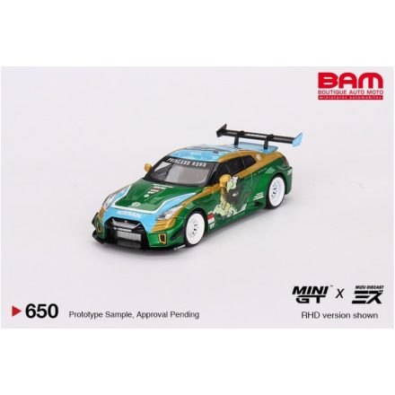 Mini GT NISSAN 35GT-RR N 0 LB SILHOUETTE WORKS GT VERSION 2 RORO 2022