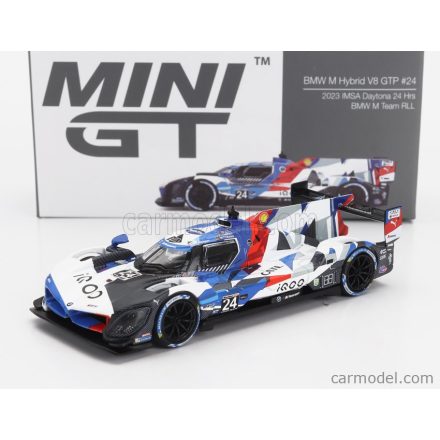 Mini GT BMW M-HYBRID V8 GTP TEAM RLL N 24 24h DAYTONA 2023 A.FARFUS - P.ENG - M.WITTMANN