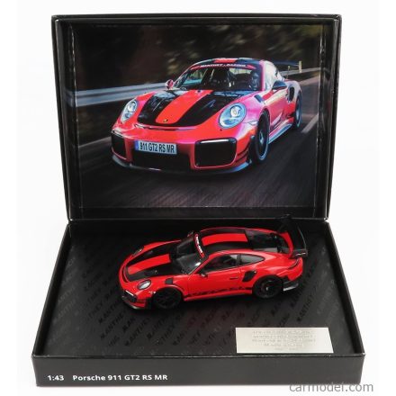 Minichamps PORSCHE 911 991-2 GT2 RS MR RECORD LAP NURBURGRING 6:40,33 min 25 OCTOBER 2018