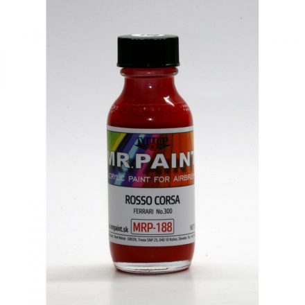 MRP Rosso Corsa Ferrari No.300 (most used red) 30ml