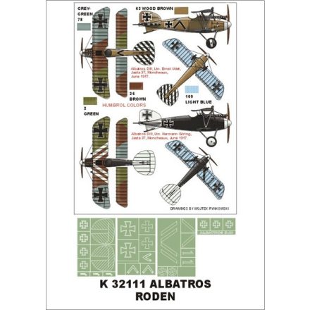 Montex ALBATROS DIII (RODEN) maszkoló