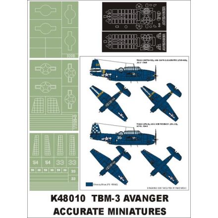 Montex TBM-3 (ACC. Miniatures) maszkoló