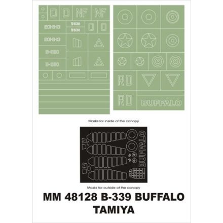 Montex B-339 Buffalo (Tamiya) maszkoló