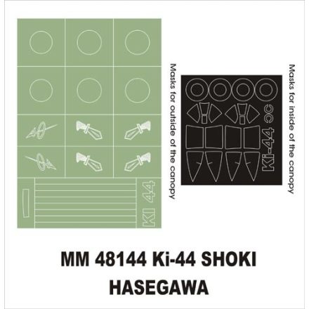 Montex Ki-44 II Shoki (HASEGAWA) maszkoló