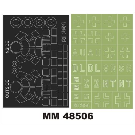 Montex Siebel Si 204 (SPECIAL HOBBY) maszkoló